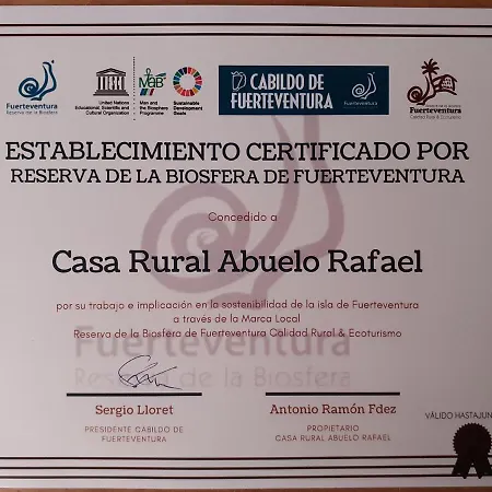 Casa Abuelo Rafael Llanos de la Concepcion
